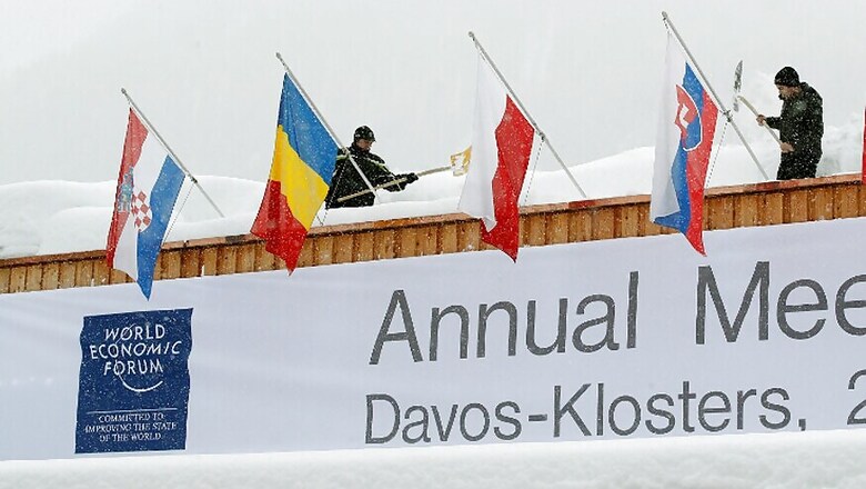 India Toast of Town at Davos, From Billboards to Platters