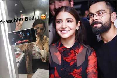 Anushka Sharma is Virat Kohli's Biggest Supporter and This Pic from Her Vanity Van is Proof