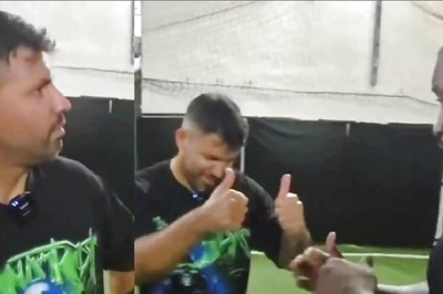 WATCH: Bodyguard’s Response To Lionel Messi-Cristiano Ronaldo Debate Leaves Sergio Aguero Shocked