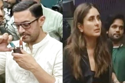 Aamir Khan Smokes A Pipe, Kareena Kapoor Engrossed In Conversation In Leaked Koffee With Karan 7 Pics