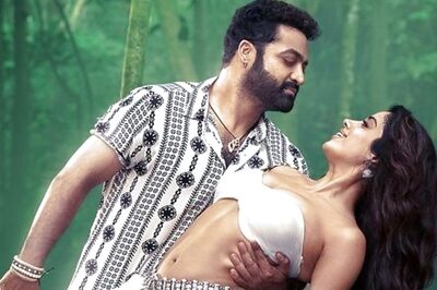 Devara: Jr NTR Holds Janhvi Kapoor Close In Romantic Poster Of An Upcoming Song, See Here