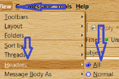 How to Find Out an IP Address and Person's Geographical Location from Thunderbird E‐mail