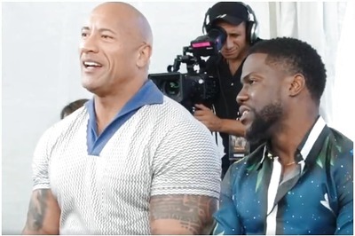 The Rock Calls his Bromance with Jumanji Co-star Kevin Hart His 'Other Marriage'
