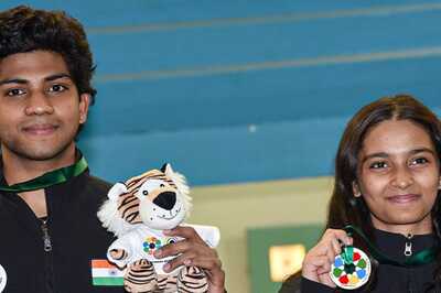 India Clinch 1-2 Finish in 10m Air Rifle Junior Mixed Team Event at ISSF World Cup