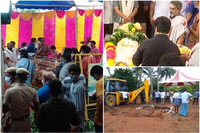 In Pics: Legendary Singer SP Balasubrahmanyam Laid to Rest at His Farmhouse Near Chennai
