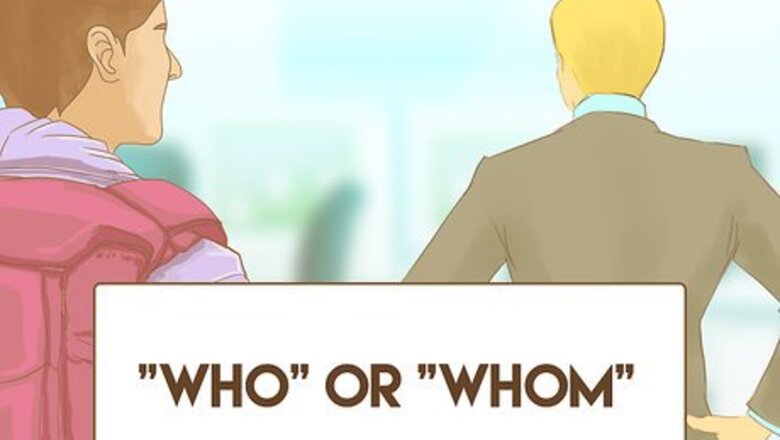 How to Use the Words ''Who'' and ''That'' Correctly