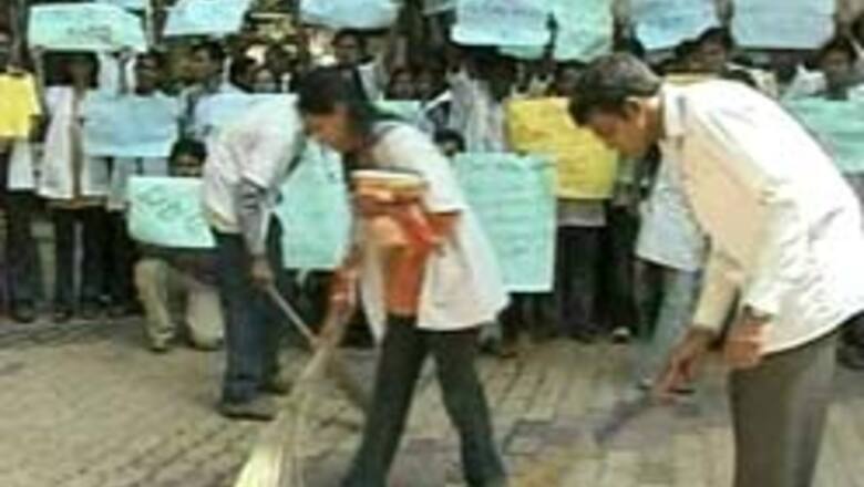 Medical students, interns go on indefinite strike