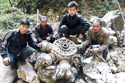 Remains of a WW-II Aircraft Unearthed in Arunachal Pradesh