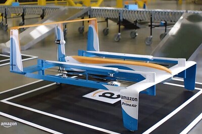 Watch: Amazon reveals prototype of its future delivery drone
