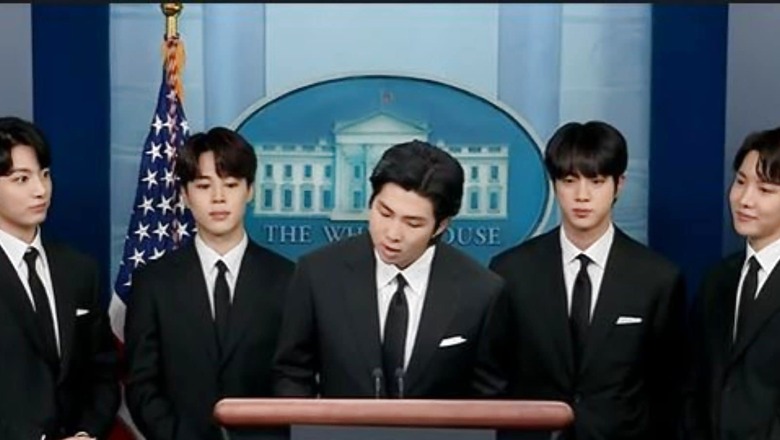 BTS Members Discuss Anti-Asian Hate Crimes, Call Music 'Wonderful Unifier' at White House Press Briefing