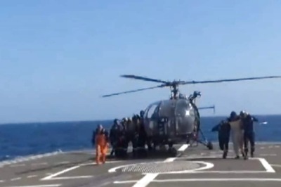 Video: Indian Navy Contains Fire, Treats Injured Crew of Vessel After Deadly Attack By Houthis