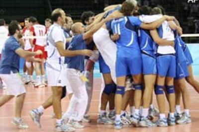 Italy, Russia through to men's volleyball semis