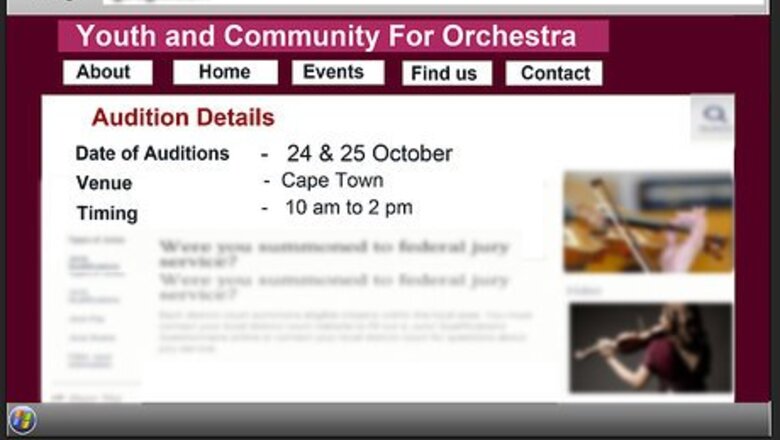 How to Audition for an Orchestra