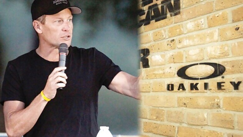 Sponsor Oakley drops Armstrong after 25 years