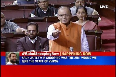 Live: Jaitley says Opposition bereft of issues, asks it not to raise topics that do not demand debate