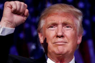 Donald Trump Appeals for Unity