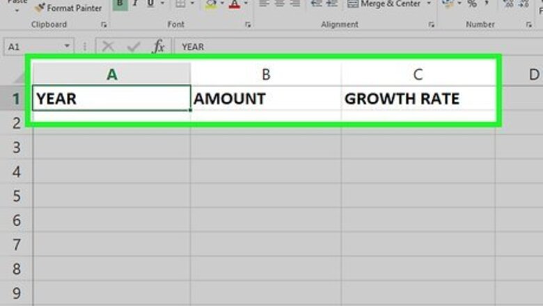 How to Calculate Average Growth Rate in Excel