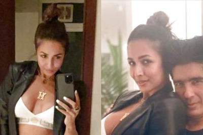 Malaika Arora Looks Smoking Hot as She Chills With Karan Johar and Manish Malhotra