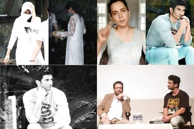 Rhea Chakraborty Pays Last Respects to Sushant Singh Rajput, Kangana Ranaut Slams Bollywood