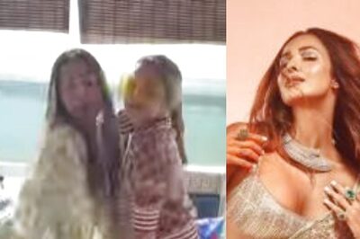 Hips Don't Lie: Malaika Arora Gets on the 'Touch It' Trend with Sister Amrita Arora, Watch Video