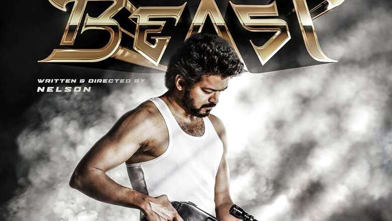 Vijay's 65th Film Titled Beast, Poster Released on Birthday Eve