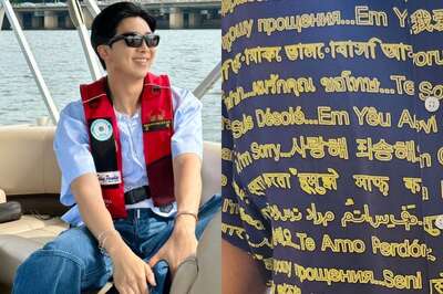BTS: RM Tells Fans He Loves Them In Bengali and Hindi With the Help of His Shirt; Here's How