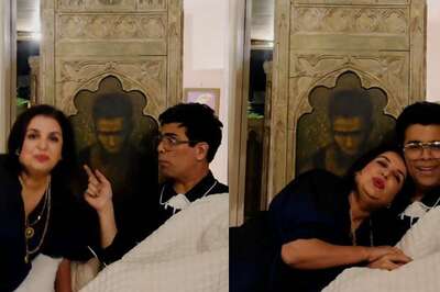 Farah Khan Joins Birthday Boy Karan Johar in Bed; Declares 'Nowhere Else I'd Rather Be', Watch