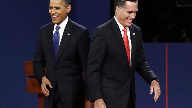 Obama says created millions of jobs, Romney says 23 mn jobless