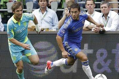 New signings Hazard, Marin score as Chelsea win