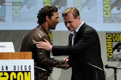Christopher Nolan and Matthew McConaughey surprise with 'Interstellar'