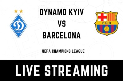 UEFA Champions League 2021-22 Dynamo Kyiv vs Barcelona LIVE Streaming: When and Where to Watch Online, TV Telecast, Team News