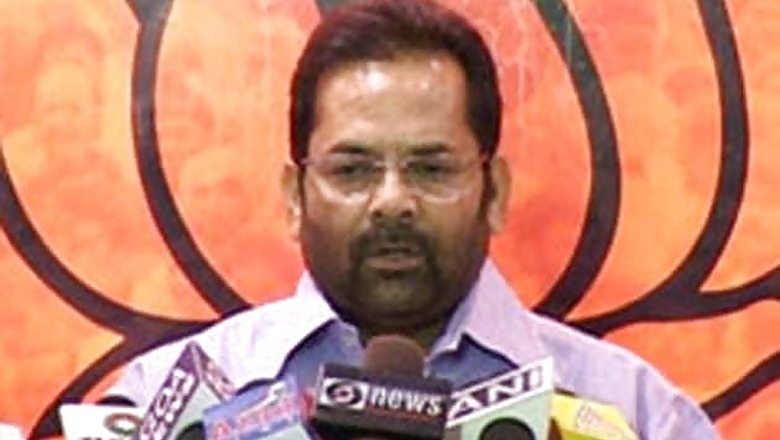 Relief to Union Minister Mukhtar Abbas Naqvi as Court sets aside jail term