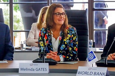 Melinda Gates Says Philanthropy, Government Work Best United