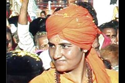 Sadhvi seeks temporary bail to perform last rites of father