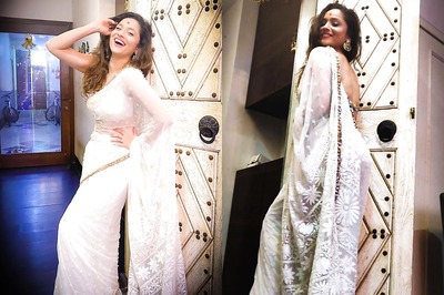 Ankita Lokhande Stuns in Gorgeous White Saree As She Shares Secret to Staying 'Happy'