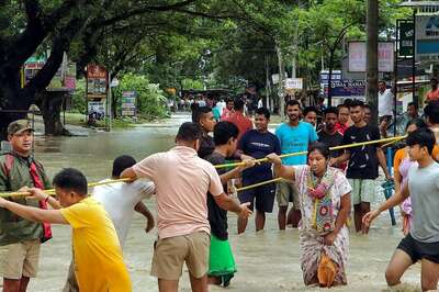 Assam Floods: Shah Speaks to CM Sarma; Assures Help