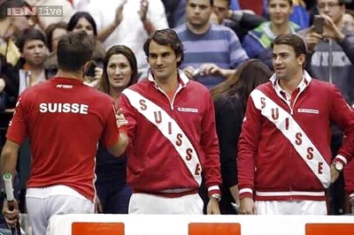 Swiss lead, Spain trail, Czechs level in Davis Cup