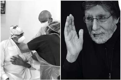 Amitabh Bachchan Receives First Dose of COVID-19 Vaccine, Posts Photo on Blog