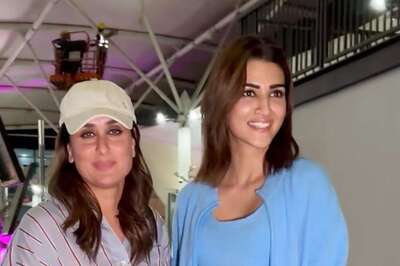 The Crew Queens Kareena Kapoor, Kriti Sanon Turn Heads At Airport; Watch