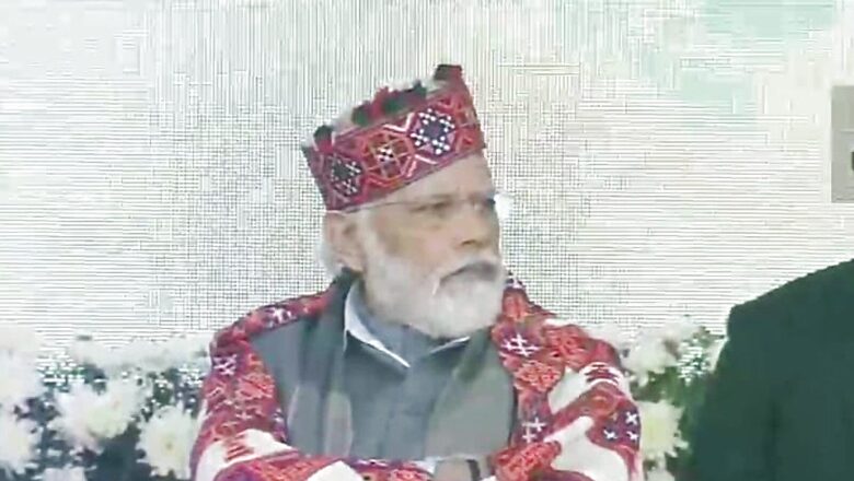 PM Modi Lays Foundation of Projects Worth Over Rs 28,000 Crores in Mandi
