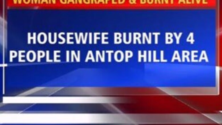 Woman allegedly raped, burnt alive in Mumbai