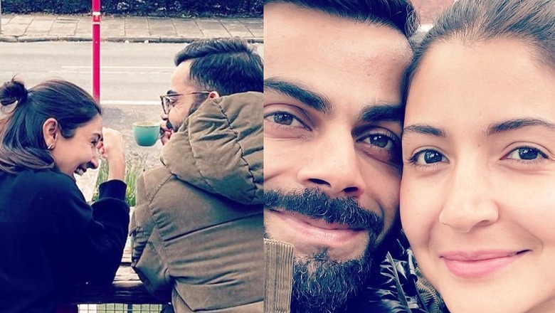 Anushka Sharma-Virat Kohli Enjoy a Coffee Date, Former Shares Happy Pictures; See Post
