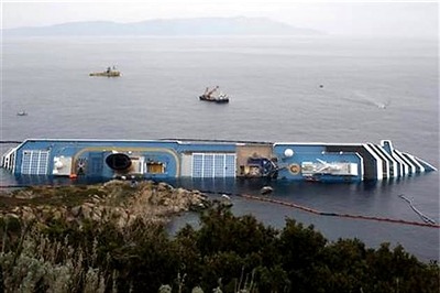 Costa Concordia captain faces 2,500 years in prison
