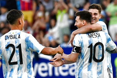 Five-star Lionel Messi Helps Argentina Thrash Estonia in Friendly