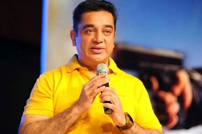 Kamal Haasan receives an award at New York film fest