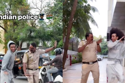 TikToker Noel Robinson Collabs With 'Dancing Cop' Amol Kamble For Some 'Calm Down' Moves in Mumbai