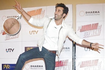 Ranbir Kapoor gets an 'Awara' tattoo on his wrist
