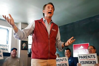 Youngkin Calls Rally Flag Pledge 'Weird And Wrong'