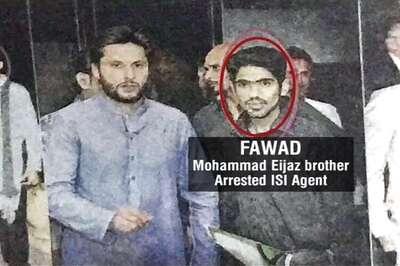Arrested ISI agent's brother seen with Shahid Afridi and Hina Rabbani Khar