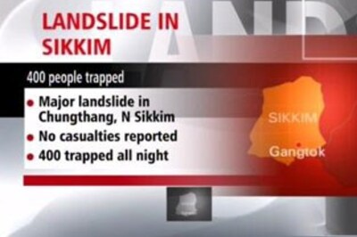 350 tourists evacuated in north Sikkim after landslide